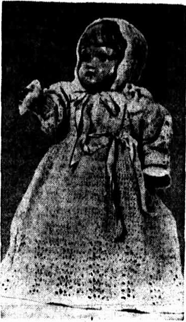 Knitted Doll's Set (Vest & Petticoat)