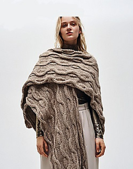 Ravelry: Poncho Wrap pattern by Rico Design