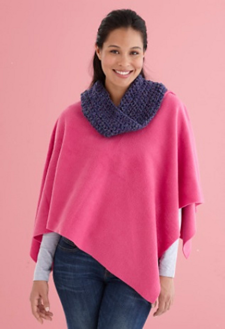 Cozy Poncho with Cowl