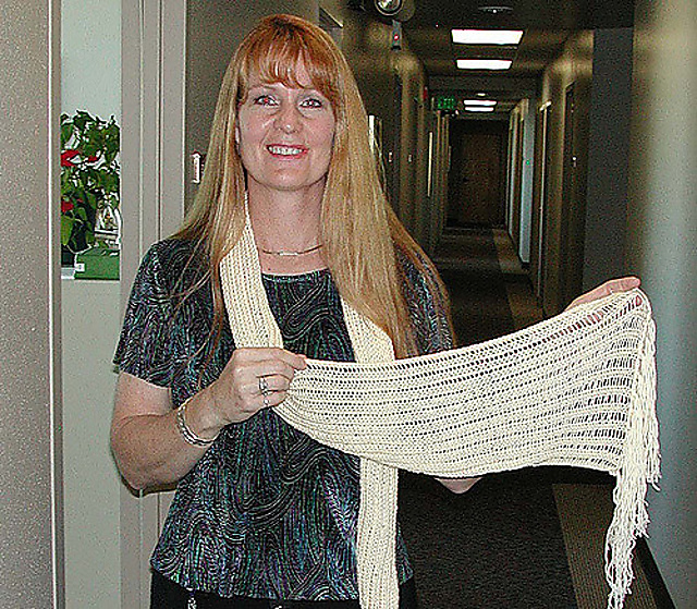 Drop Stitch Scarf