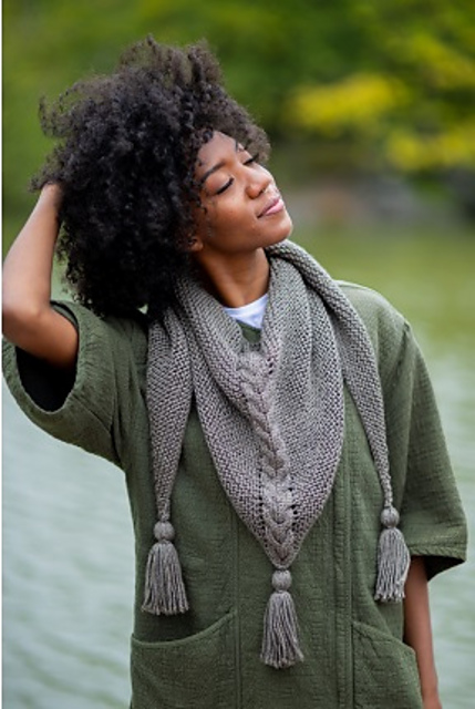 Hercote Cable Shawl