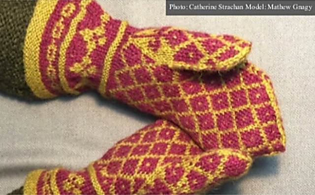 Colorwork Gauntlet Mittens