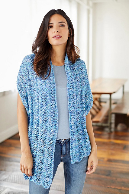 Beach Glass Shawl