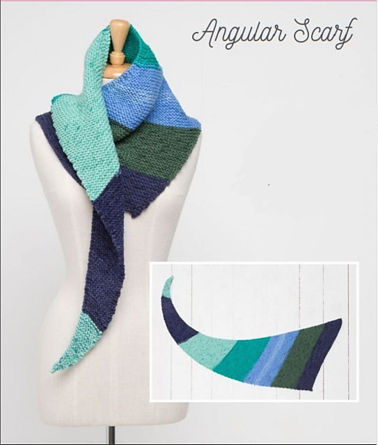Angular scarf