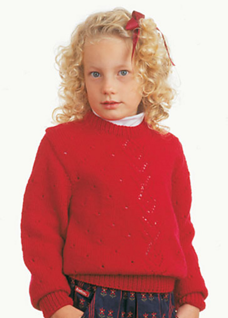 PT 8100 Child's Lacy Pullover
