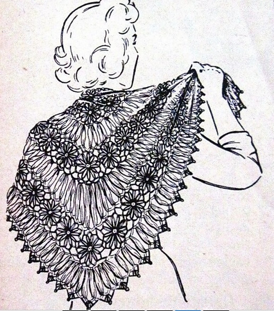 Daisy Shawl