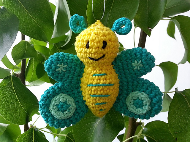 Butterfly amigurumi