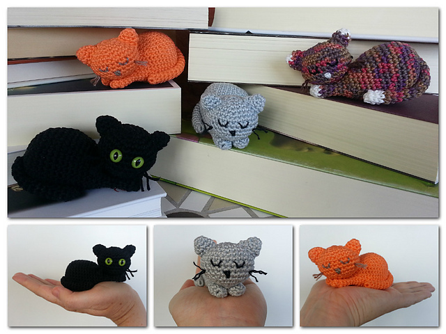 Mini cat amigurumi