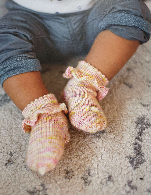 Frilly Booties