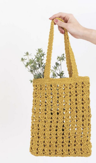 E. Flat Tote Bag