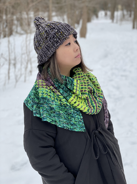 Electric Feel Shawl