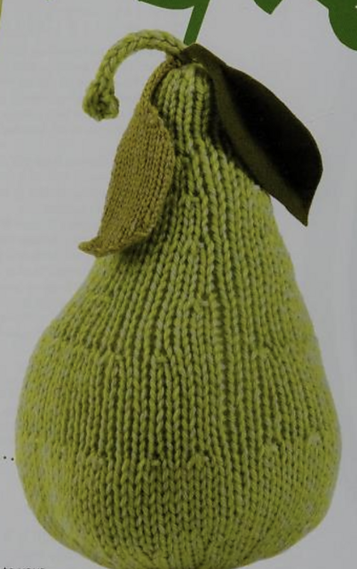 Pear Doorstop