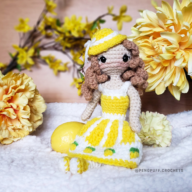 Ravelry: Citronelle Amigurumi Doll pattern by Pengpuff Crochets