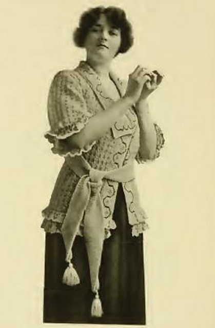 Ladies' Crocheted Kimono