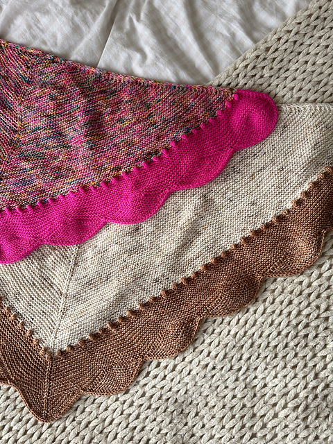 Pimpom Shawl