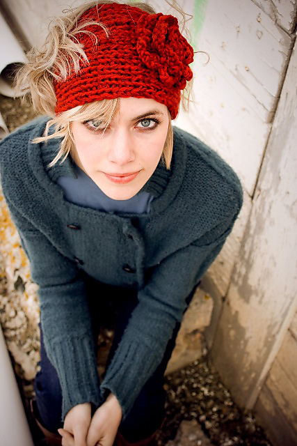 Ashley Flower Headband