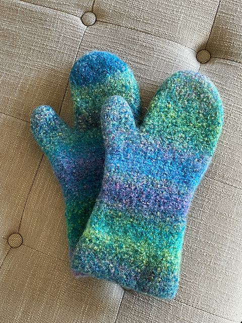 Blooming Oven Mitts