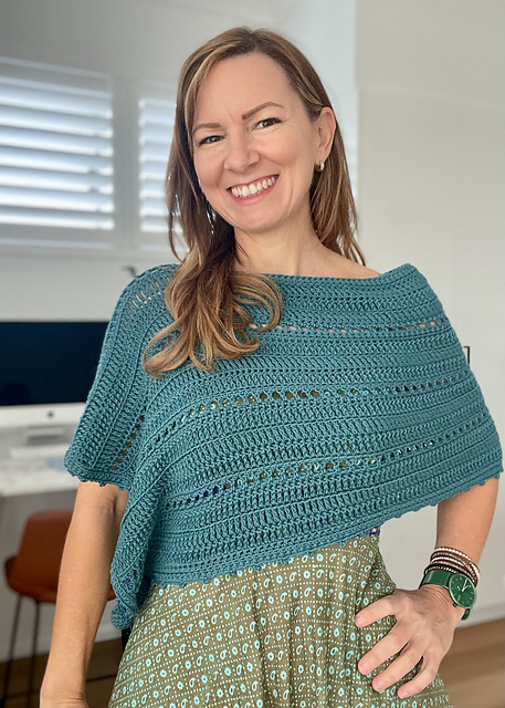One Sleeve Poncho