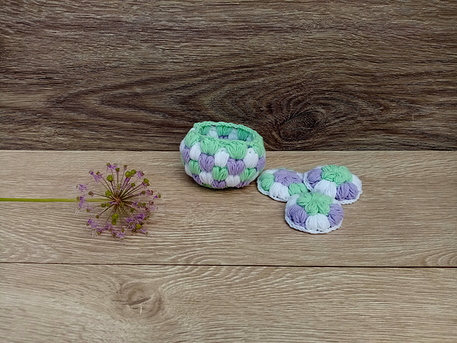Face scrubbies&basket