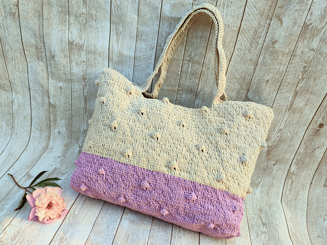 Polka Dot Tote Bag