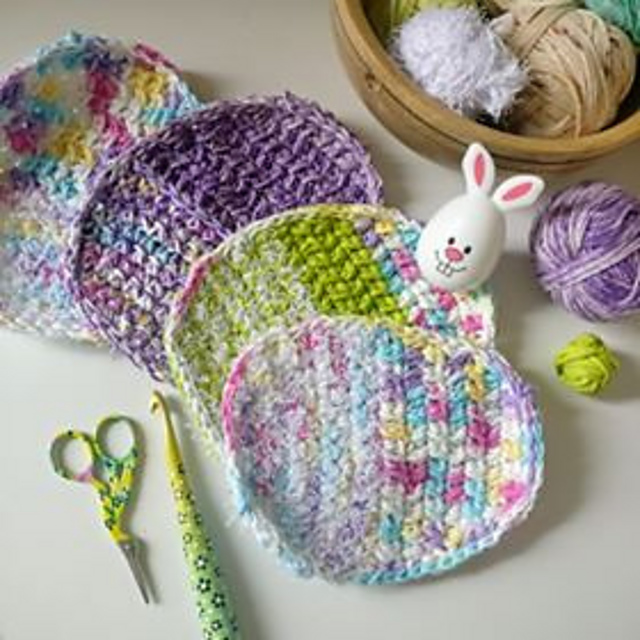 Eggcellent Washcloth Scrubby