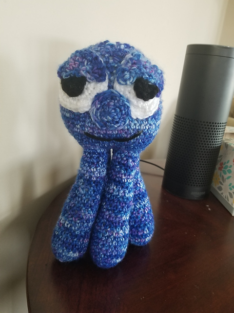 Ravelry: Octi from Powerpuff Girls pattern by Nichole's Nerdy Knots