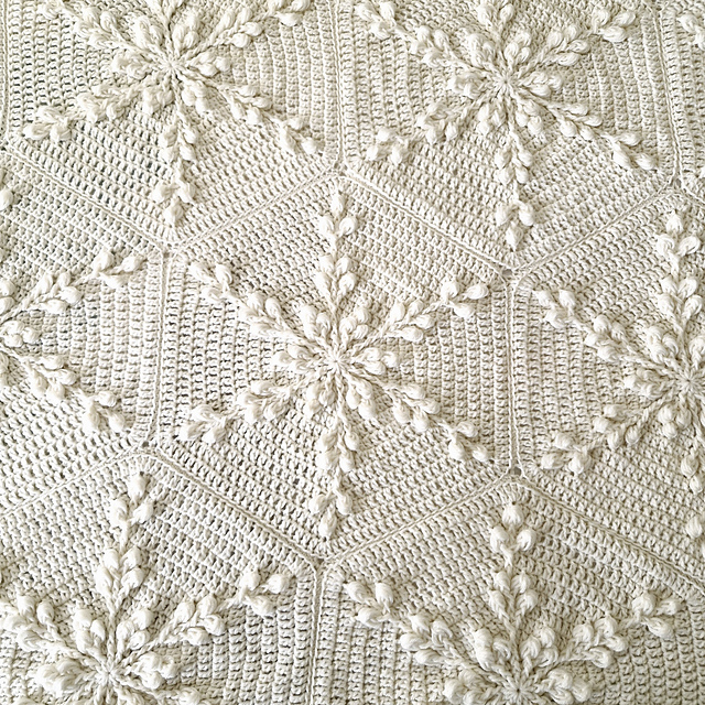 Falling Snowflakes Blanket