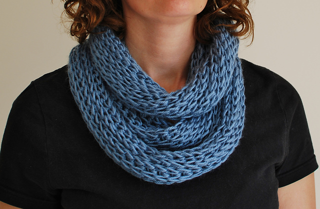 Rolled Infinity Scarf