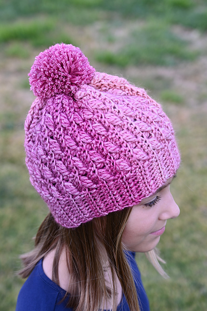 Twisted Leaves Beanie