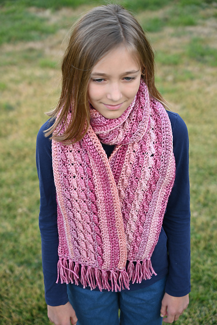 Twisted Leaves Scarf