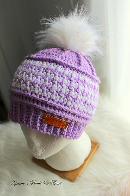 Erica's Houndstooth Beanie