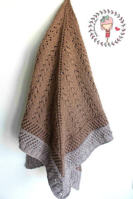 Chocolat shawl