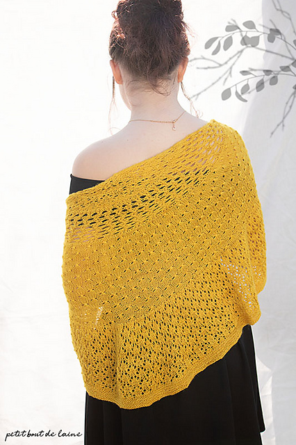 Sunshine shawl