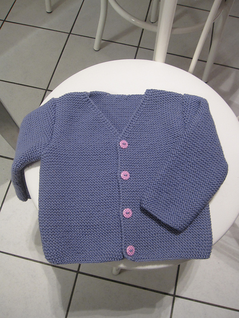 GILET BEBE N° 092-T12-574