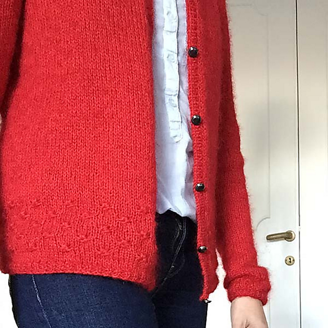 Cardigan Cranberry