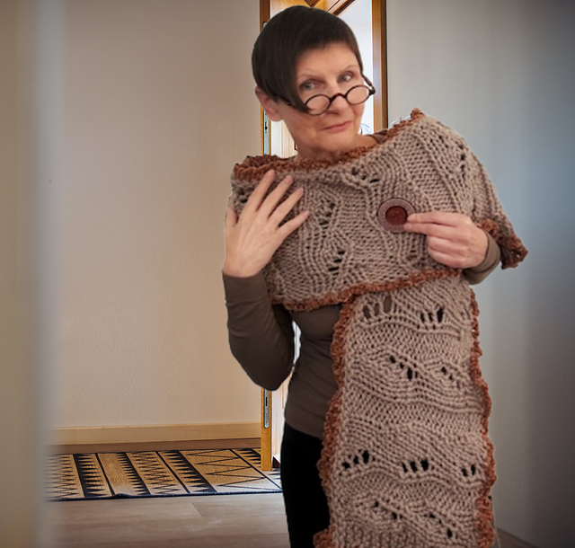 Whittle shawl