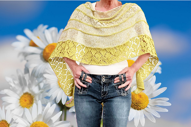 Lemonzest shawl