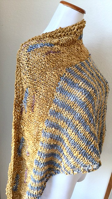 Grains of Wheat Shawl