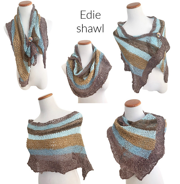 Edie shawl