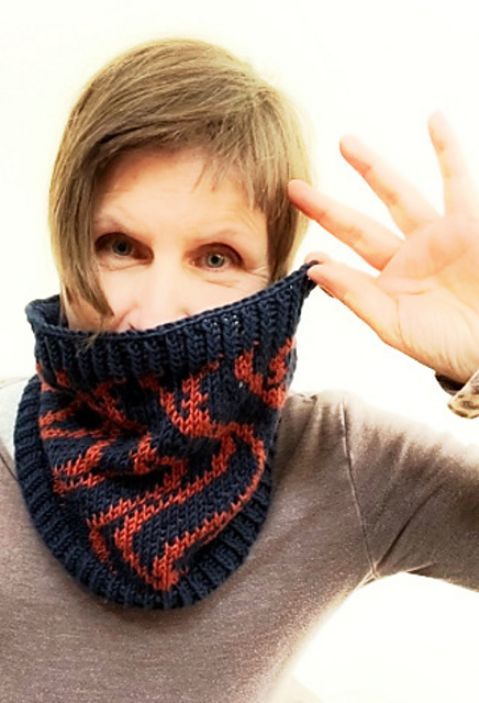 Flaming cowl