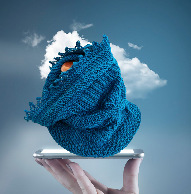 Picots and more cowl