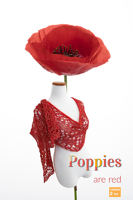 Poppies are red