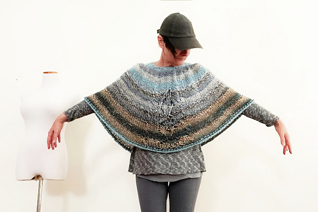 Meridien poncho