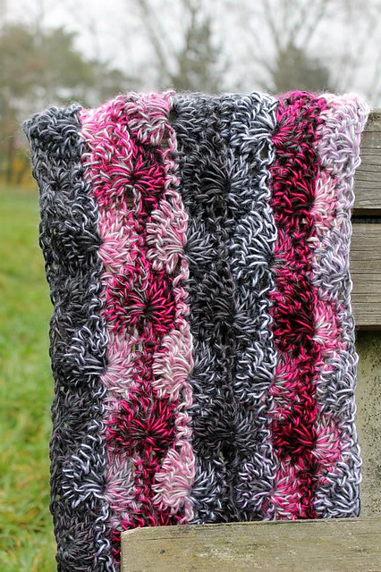 Neck warmer with stars