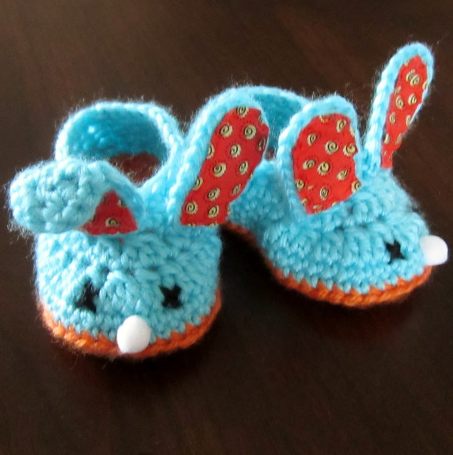 Fabric Ear Bunny slippers