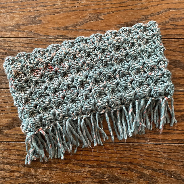 One Skein Tulip Stitch Cowl