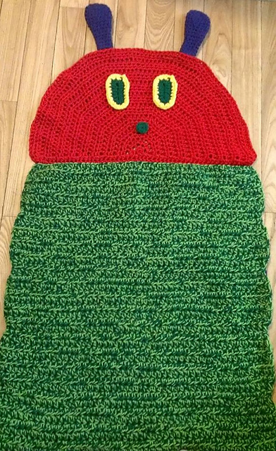Caterpillar Baby Blanket, Rug, or Play Mat