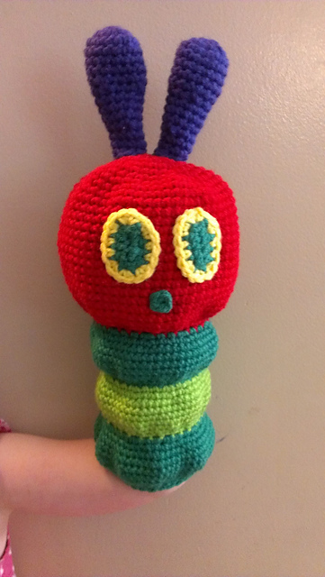 Caterpillar Bug Puppet