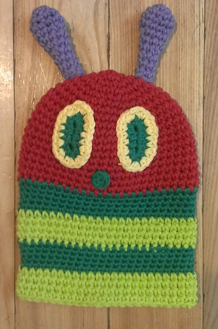 Caterpillar Bug Washcloth