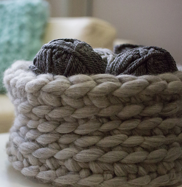 Modèle corbeille gris flanelle Phil Big
